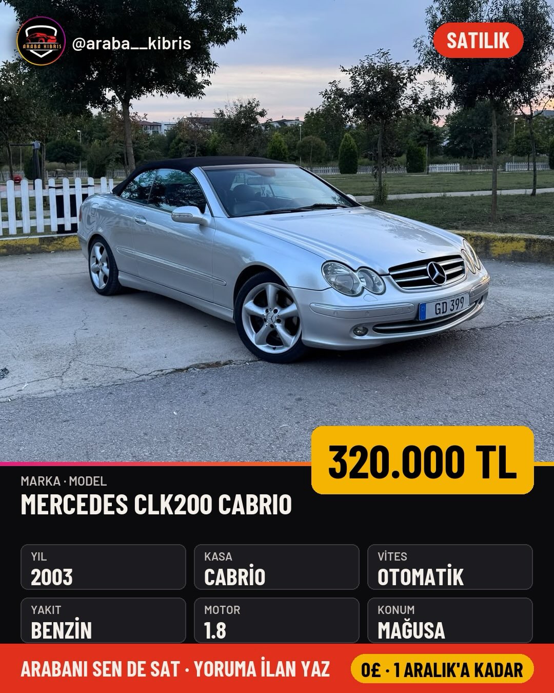 Mercedes-Benz CLK200 2003