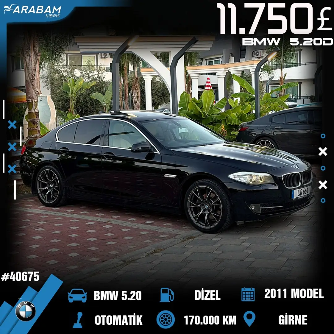 BMW 520d Sunroof 2011