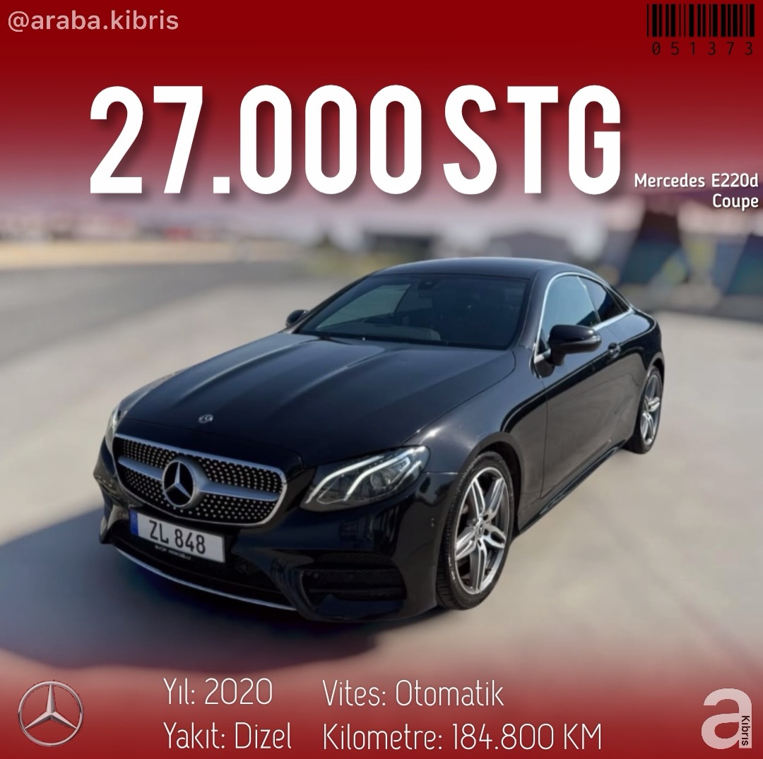 Mercedes-Benz E220d Coupe 2020