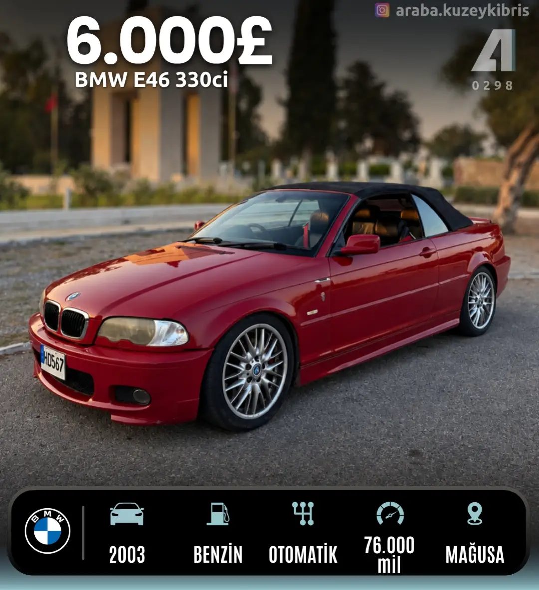 BMW e46 330ci 2003